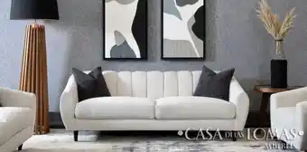Casa de las Lomas Sofá greta pianissimo ecru oferta