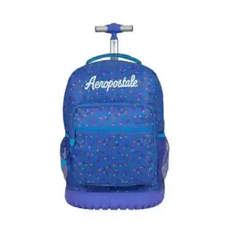 Mochila con ruedas aeropostale purpura a06902