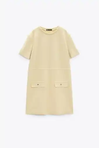 ZARA Vestido efecto ante oferta