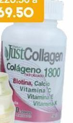 Farmacia San Pablo Just collagen colágeno hidrolizado 90 tabletas oferta