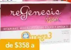Regenesis max 31.6556g 30 cápsulas.