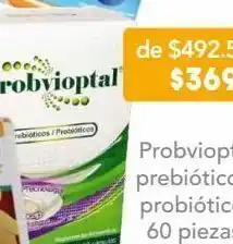 Farmacia San Pablo Probvioptal prebióticos/ probióticos 60 piezas. oferta