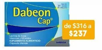 Farmacia San Pablo Dabeon cap 30 cápsulas. oferta