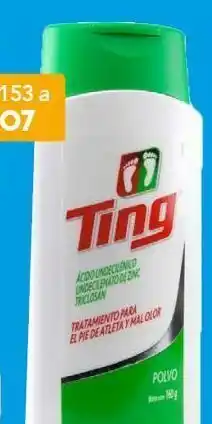 Farmacia San Pablo Ting polvo 6.26g 160g oferta