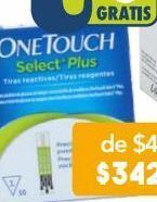 Onetouch select plus 50 tiras
