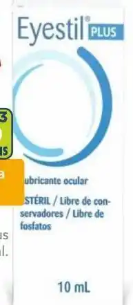 Farmacia San Pablo Eyestil plus sol 4mg fra c/10ml oferta