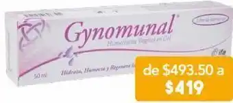 Farmacia San Pablo Gynomunal gel 1% tub c/50ml oferta