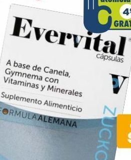Farmacia San Pablo Evervital zuckont cap 780mg caj c/45 oferta