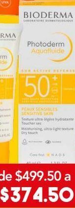Farmacia San Pablo Bioderma photoderm aquafluído 40ml oferta
