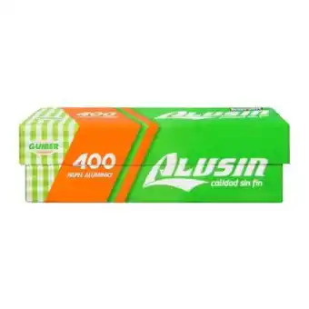 Papel aluminio alusin 2 kg