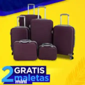 Waldos Set 4 maletas berry + 2 maletas de mano gratis! oferta