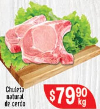 El Florido Chuleta Natural de Cerdo oferta