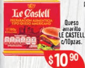 El Florido Queso Amarillo Le Castell c/ 10pzas oferta
