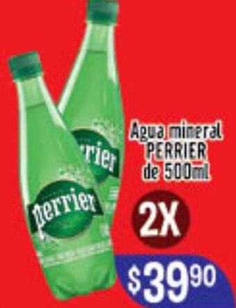 Agua Mineral Perrier de 500ml