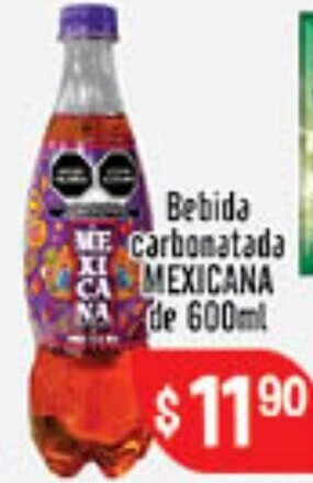 El Florido Bebida Carbonatada Mexicana de 600ml oferta