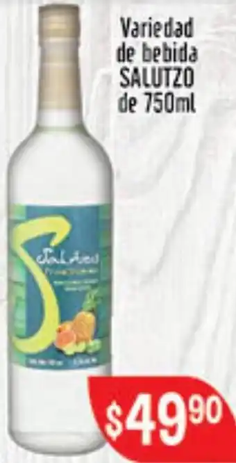El Florido Variedad de Bebida Salutzo de 750ml oferta