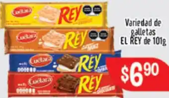 El Florido Variedad de Galletas El Rey 101g oferta