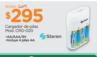 Cargador de pilas steren