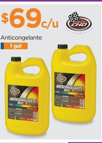Chedraui Anticongelante 1 gal oferta