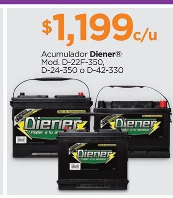 Acumulador diener