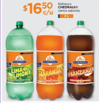 Chedraui Refrescos chedraui 3l oferta