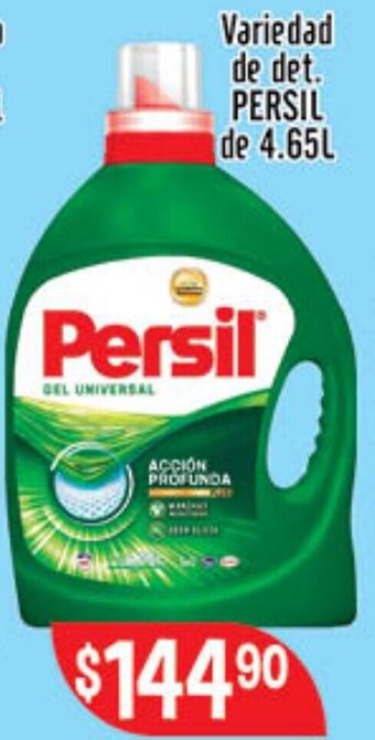 Variedad de Det. Persil de 4,65L