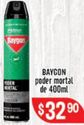 Baygon Poder Mortal de 400ml