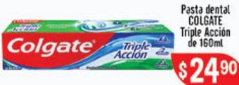 Pasta Dental Colgate Triple Acción de 160ml