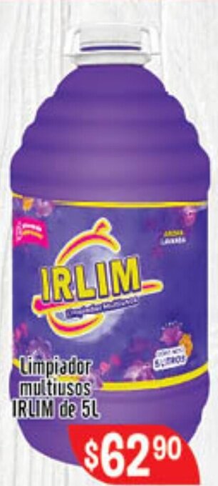 El Florido Limpiador Multiusos Irlim de 5L oferta