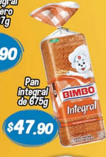 El Florido Pan Integral de 675g oferta