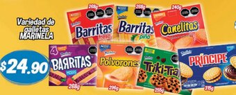 Variedad de Galletas Marinela
