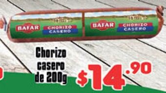 Chorizo Casero de 200g