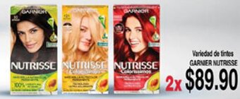 Variedad de Tintas Garnier Nutrisse