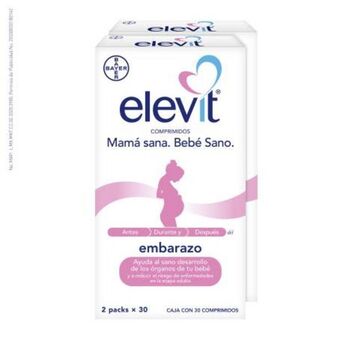 Sam's Club Multivitamínico elevit vitaminas y minerales 2 cajas de 30 tabletas oferta
