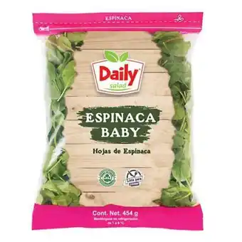 Espinaca baby daily salad 454 gr