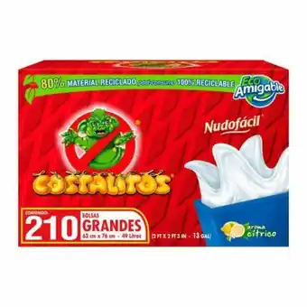 Sam's Club Bolsas para basura costalitos bio grande con 210 pzas oferta