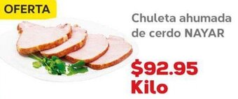 Super Aki Chuleta Ahumada de Cerdo Nayar oferta