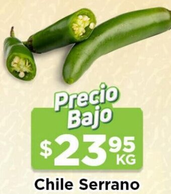 HEB Chile Serrano oferta