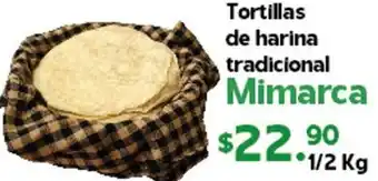 Tortillas de Harina Tradicionales Mimarca