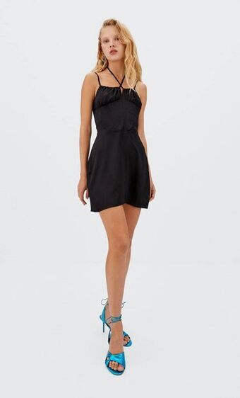 Stradivarius Vestido corto corset oferta