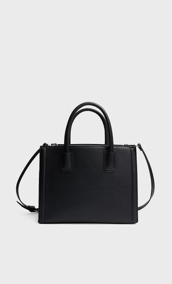 Stradivarius Bolso tote rígido oferta
