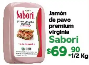 Arteli Jamón de Pavo Premium Virginia Sabori 1/2kg oferta