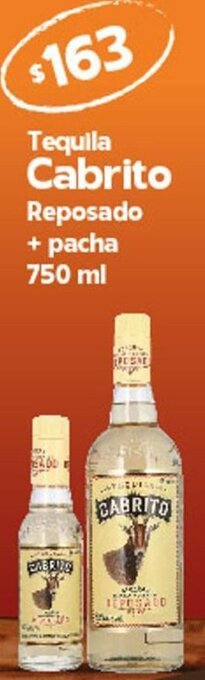 Arteli Tequila Cabrito Reposado + Pacha 750ml oferta