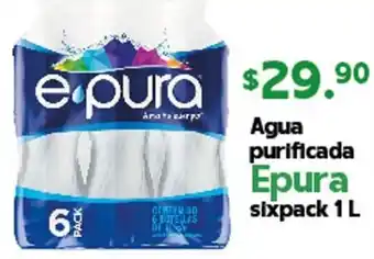 Agua Purificada Epura Sicpack 1L