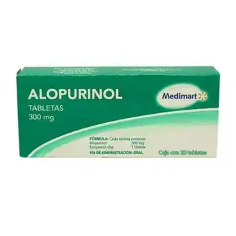 Sam's Club Alopurinol medimart 300 mg 20 tabletas oferta