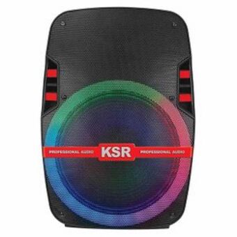 Bocina 15p kaiser bafle profesional recargable negro ksw-5015