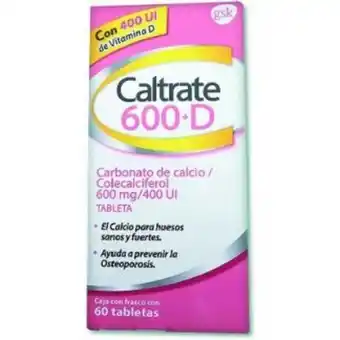 Caltrate 600 d tab c/6