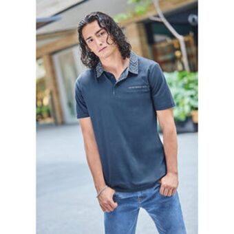 Cklass 988-50 playera tipo polo azul oferta