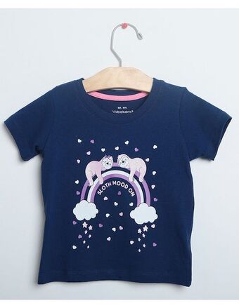 Suburbia Playera weekend baby con estampado para niña oferta