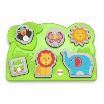 Rompecabezas animalitos de la selva fisher price mattel